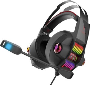 Zestaw słuchawkowy Over Ear Berserker Gaming EIKTHYRNIR 915172 Stereo czarny