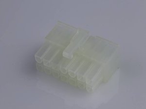 Obudowa złącza pin żeńskiego na kabel Molex MOL Power & Signal Sol. 39012140, piny: 14, 13 A, 1 szt.
