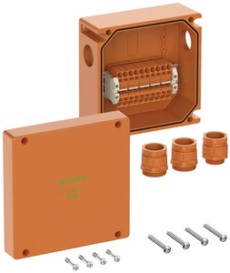 Skrzynka przyłączeniowa Spelsberg WKE 403 SL, IP66, (D x S x W) 200 x 110 x 200 mm, pomarańczowy, 1 szt.