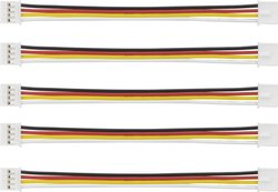 Kabel M5Stack Grove 10 cm (5 sztuk / zestaw) Kabel M5 Stack A034-A  5 szt.