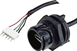 Złącze męskie USB Bulgin Buccaneer 4000 PXP4043/B, 1 szt.