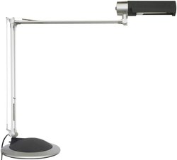 Lampa biurkowa Maul MAULoffice 8215095 E-27 20 W srebrny, czarny