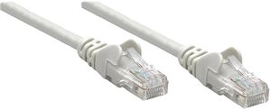 Kabel LAN Intellinet 737302, 1 szt., RJ45, CAT 5e, U/UTP, 0.25 m, szary