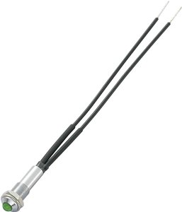 Neonowa lampka sygnalizacyjna 230 V/AC  Sedeco 726677 N/A  srebrny Zawartość: 1 szt.