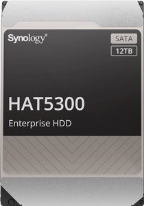 Synology HAT5300 12 TB  Dysk twardy wewnętrzny, 3,5'' (8,9 cm) SATA 6 Gb/s HAT5300-12T Opakowanie zastępcze