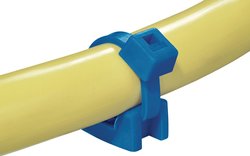 Gniazdo montażowe HellermannTyton KR6G5-E/TFE-BU 151-00653, 6.40 mm (max), 1 szt.