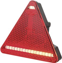 Lampa samochodowa LED SecoRut 95328, 12/24 V, oświetlenie trójkątne do przyczepy
