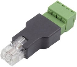 Złącze męskie RJ TRU COMPONENTS FL-29 FL-29, RJ11, piny:6P4C, 1 szt.