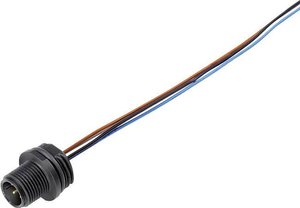 Złącze męskie okrągłe miniaturowe  binder 76 4331 0011 00008-0200, styki:8, 30 V, 1.5 A, 1 szt.