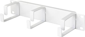 Panel do zarządzania kablami Renkforce z 3 pierścieniami kablowymi, 254 mm 10'' 1U, szary Renkforce RF-4746650 254 mm 10 cal Uchwyt kablowy zabudowana na stałe szary