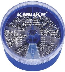 Zestaw końcówek rurkowych Klauke ST23B, 0.25 mm² - 6 mm², 4000 Teile
