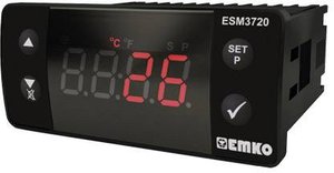Termostat Emko ESM-3720 Pt100 -50 do 400 °C Przekaźnik 16 A (D x S x W) 65 x 76 x 35 mm