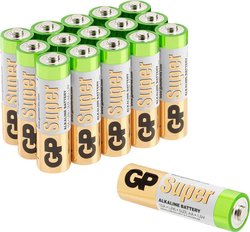 Bateria AAA/R03 GP Batteries Super  1.5 V 16 szt.