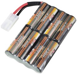 Akumulator modelarski Reely (NiMh) 9,6 V 2300 mAh Ilość ogniw: 8 szt. Wtyczka Tamiya Pakiet akumulatorów (NiMH) 9.6 V 2300 mAh Reely Stick Wtyczka Tamiya