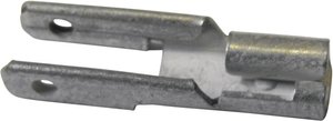 Nasuwka konektorowa z rozgałęzieniem, mosiądz, 2.8x0.8 mm