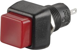 Przycisk TRU COMPONENTS TC-R13-83A-05RT 1587721, 10.2 mm, 250 V/AC, 1 A, 1 szt.