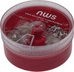 Zestaw końcówek rurkowych NWS 144-BS-1400, 0.50 mm² - 2.50 mm², 1400 szt.