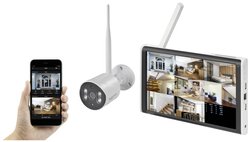 Zestaw monitorujący Sygonix  SY-5046554 8-kanałowy 1920 x 1080 px