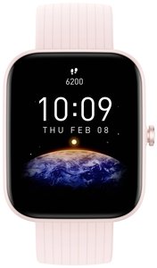 Amazfit Bip 3 Pro Monitor aktywności fizycznej  44 mm  różowy
