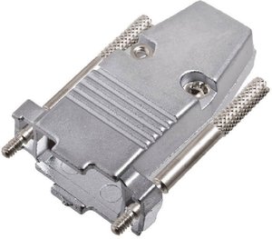 Obudowa złącza D-SUB encitech CCOV15MEL 2360-0106-12, odlew cynkowy, 180 °, 1 szt.