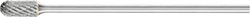 Frez PFERD WRC 0613/3 Z3 PLUS SL 75 21205287, 6 mm x 88 mm , 1 szt.
