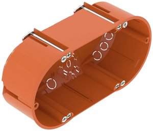Gniazdo do ściany szczelinowej OBO Bettermann HG 47-DV 2003822, 68 mm x 142 mm x 47 mm, 10 szt.