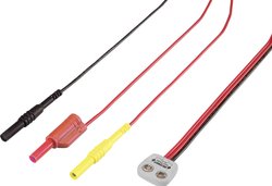 Adapter pomiarowy MB-704 typu ''T'' do baterii blokowej 9 V Adapter pomiarowy VOLTCRAFT MB-704 1 szt.