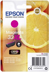 Epson atrament T3363, 33XL tusz oryginalny  Magenta C13T33634012