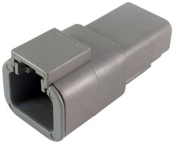Obudowa złącza pin męskiego na kabel TE Connectivity DTP04-2P-C015, piny: 2, 1 szt.