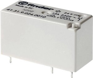 Przekaźnik drukowany Finder 41.31.9.012.0010 41.31.9.012.0010, monostabilny, 1 cewka, 250 V/AC, 12 A, 1 szt.