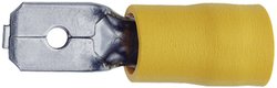 Wtyk płaski izolowany Klauke 850, 6,3 x 0,8 mm, 4 - 6 mm2