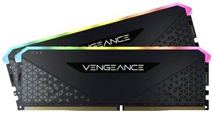 Corsair Vengeance RGB RS DDR4 Pamięć robocza do PC - zestaw  DDR4 16 GB 2 x 8 GB Non-ECC 3200 MHz 288 pin DIMM CL16-20-20-38 CMG16GX4M2E3200C16