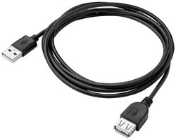 Kabel USB Akyga, Złącze męskie USB-A, Złącze żeńskie USB-A, 1.80 m