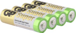 GP Batteries Super Bateria AA/R06 alkaliczno-manganowe 1.5 V 4 szt.