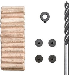 Zestaw wierteł spiralnych do drewna kwb 028066 31 szt.