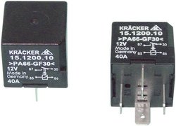 Przekaźnik samochodowy Kräcker 15.1200.10, 40 A
