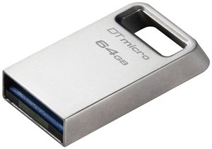 Pamięć flash USB Kingston DataTraveler® Micro 64 GB Pendrive USB Kingston DTMC3G2/64GB, 1 szt.