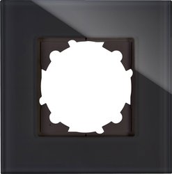 Osłona Ramka Kopp HK 07, ATHENIS 405305001, antracytowy (błyszczący)