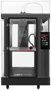 RAISE3D Pro3 Plus Dual Extruder Drukarka 3D  podgrzewana taca na wydruk, podwójny system dysz (Podwójny ekstruder), elastyczne metalowe łóżko, zawiera filiament, zaw. obudowę, zawiera oprogramowanie, zintegrowana kamera, oświetlenie LED