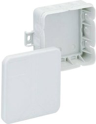 Puszka instalacyjna Spelsberg Q 12-L, IP20, (D x S x W) 85 x 85 x 37 mm, szary, 1 szt.