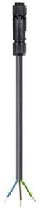 Złącze męskie okrągłe Wieland RST16I3KSB- 15 30SW 46.432.3033.1, styki:2 + PE, 250 V, 16 A, 1 szt.