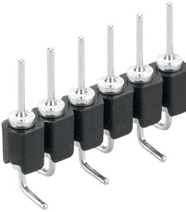 Listwa pinowa precyzyjna Fischer Elektronik MK 26 SMD/ 20/Z, RM 2,54 mm, 1x20 pin, 1,5 A