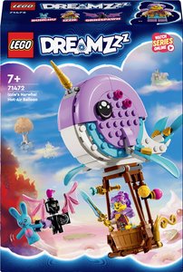 LEGO® DREAMZZZ  71472  Balon na ogrzane powietrze Izzie z narwalem LEGO® DREAMZZZ LEGO DREAMZZZ 71472, 1 szt.