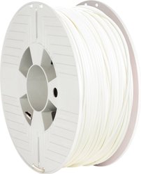 Filament do drukarek 3D ABS Verbatim 55034, Średnica filamentu: 2.85 mm, 1000 g, biały