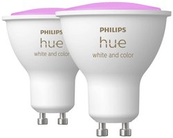 Zestaw dwóch żarówek LED Philips Lighting Hue White & Col. Amb. GU10 Doppelpack 2x350lm Hue 871951434008400 8.6 W