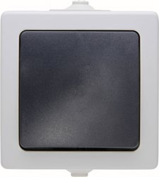 Wyłącznik, Przełącznik schodowy Kopp Nautic 565656001, szary