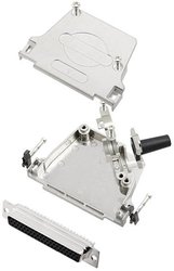 Zestaw listew żeńskich D-Sub TRU COMPONENTS TCD45ZF37HDS62K 7709916, rzędy: 3, styki: 62, 45 °, 1 szt.