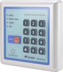Cyfrowy zamek kodowy Renkforce 1582598, 12 V, IP65, z podświetlaną klawiaturą