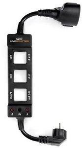 Adapter pomiarowy 1-fazowy dla prądu, napięcia, mocy, prądu różnicowego, prądu zwarciowego Adapter pomiarowy HT Instruments Line Splitter 1 szt.