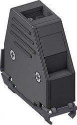 Obudowa złącza D-SUB Deltron Connectors DCE 15, tworzywo sztuczne, 180 °, 45 °, 1 szt.